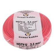 Öznur 2.5 mm Kırmızı NYA Kablo