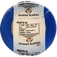Öznur 4 mm Nya Mavi 100 m %100 Bakır Kablo