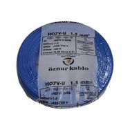 Öznur H07V-U Nya Mavi 1.5 mm Kablo