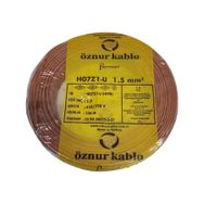 Öznur H07Z1-U NYA HFFR Kahverengi Kablo
