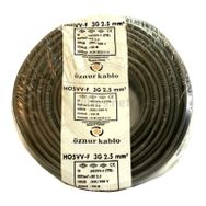 Öznur Ttr 3x2.5 mm 10 m Siyah Kablo