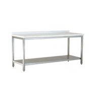 Öztiryakiler Mermer Tablalı Taban Raflı 140x80 cm Çalışma Tezgahı