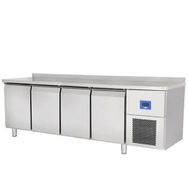 Öztiryakiler TAG 470 NTV 240x70 cm Dört Kapılı Inox Pizza Hazırlık Tablalı Kapılı Buzdolabı