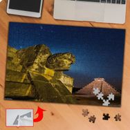 P016 Piramitler Mimari Yapı 240 Parça Puzzle Yapboz Tablo