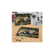 P027 Anne ve Bebek Kaplan 99 Parça Puzzle Yapboz