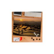 P070 Ters Işıklı İnsan Silüeti 240 Parça Puzzle Yapboz Tablo