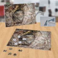 P086 Ağaç Yuvasındaki Baykuşlar 99 Parça Puzzle Yapboz