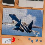 P126 Gökyüzünde Süzülen Uçak 240 Parça Puzzle Yapboz Tablo