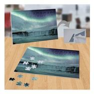 P128 Kuzey Işıkları Şelale Doğa Olayı 99 Parça Puzzle Yapboz