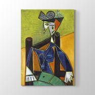 Pablo Picasso - Femme Assise Tablosu