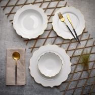 Paçi Flora Bone Chine 24 Parça Yemek Takımı