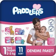 Paddlers No:1 Yenidoğan 11 Adet Bebek Bezi