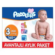 Paddlers No:3 Midi 160 Adet Bebek Bezi