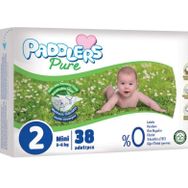 Paddlers Pure No:2 Mini 38 Adet Bebek Bezi