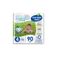 Paddlers Pure No:4 Maxi 90 Adet Bebek Bezi