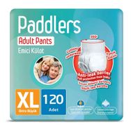 Paddlers XL Beden 120 Adet Külot Yetişkin Bezi