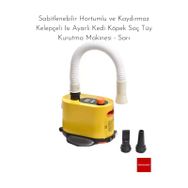 Pakeway Isı Ayarlı Kedi Köpek Saç Tüy Kurutma Makinesi - Sarı