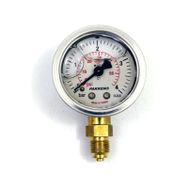 Pakkens 0-1 Bar 63 mm Alttan Bağlantılı Gliserinli G 1/4 inç Manometre