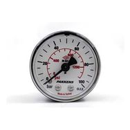 Pakkens 0-100 Bar 63 mm Arkadan Bağlantılı Kuru G 1/4 inç Manometre