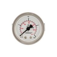 Pakkens 0-100 Bar 63 mm Arkadan Bağlantılı Panotipi Kuru G 1/4 inç Manometre