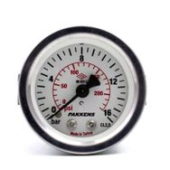Pakkens 0-16 Bar 63 mm Arkadan Bağlantılı Panotipi Kuru G 1/4 inç Manometre