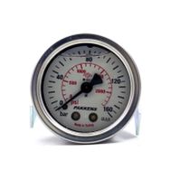 Pakkens 0-160 Bar 50 mm Arkadan Bağlantılı Panotipli Gliserinli G 1/4 inç Manometre