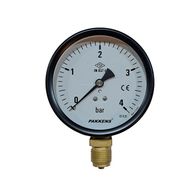 Pakkens 100 mm 0/4 Bar Alttan Bağlantılı Manometre
