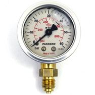 Pakkens Gliserinli G 1/4 inç 0-60 Bar 50 mm Alttan Bağlantılı Manometre