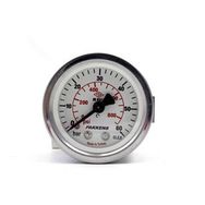 Pakkens Kuru G 1/4 inç 0-60 Bar 63 mm Arkadan Bağlantılı Panotipi Manometre