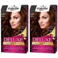 Palette 5.60 Sıcak Çikolata Deluxe 2'li Saç Boyası