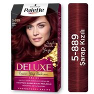 Palette Deluxe 5 889 Şarap Kızılı Saç Boyası