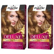 Palette Deluxe 7-65 Altın Parıltılı Toffee 2'li Saç Boyası