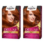 Palette Deluxe 7-77 Yoğun Bakır 2'li Saç Boyası