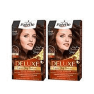 Palette Deluxe Yoğun Renkler 6-68 Karamel Kahve x2 Saç Boyası
