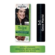 Palette Doğal Renkler 1.1 Gece Mavisi Saç Boyası