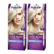 Palette Göz Alıcı Renkler 10-1 Küllü Açık Sarı 2'li Saç Boyası