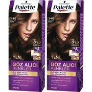 Palette Göz Alıcı Renkler 3.65 Çikolata Kahve 2'li Saç Boyası