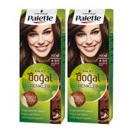 Palette Kalıcı Doğal Renkler 4-60 Altın Kahve 2'li Saç Boyası