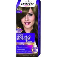 Palette Yoğun Göz Alıcı Renkler 7-1 Küllü Kumral Saç Boyası