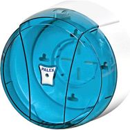 Palex 3442-1 Şeffaf Mavi Mini Pratik Tuvalet Kağıdı Dispenseri