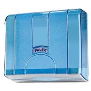 Palex 3570-1 Standart Z Katlı Şeffaf Mavi Kağıt Havlu Dispenseri