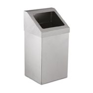 Palex 3834-354 54 lt Krom Açık Çatı Kapaklı Çöp Kovası