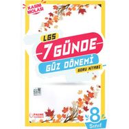 Palme Yayınları 8. Sınıf LGS 7 Günde Güz Dönemi Kasım Molası Soru Kitabı