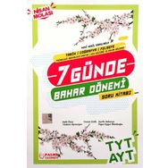 Palme Yayınları TYT AYT 7 Günde Bahar Dönemi Tarih Coğrafya Felsefe Soru Kitabı