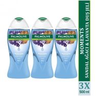 Palmolive Moments Sandal Ağacı ve Lavanta 3x500 ml Duş Jeli
