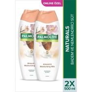 Palmolive Naturals Badem ve Nemlendirici Sütlü 2x500 ml Duş Jeli