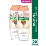 Palmolive Naturals Badem ve Nemlendirici Sütlü 2x500 ml Duş Jeli