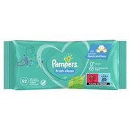 Pampers Fresh & Clean Islak Bebek Mendili, 1 paket, 52 Islak Mendil
