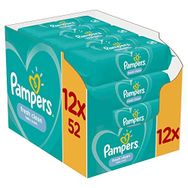 Pampers Fresh & Clean Islak Bebek Mendili, 12 paket, 624 Islak Mendil