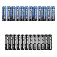 Panasonic R6BE/4PS Manganez AA 12'li Kalem Pil + R03UE/2S AAA 12'li İnce Kalem Pil